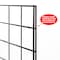 Econoco 2'x6' Black Portable Grid Panel, Pack Of 3 B2X6 - alternate 4